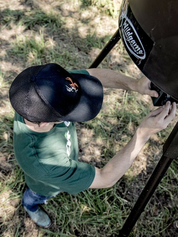 Wildgame Innovations Quick-Set 225 lb High-Capacity Game Feeder with Digital Timer