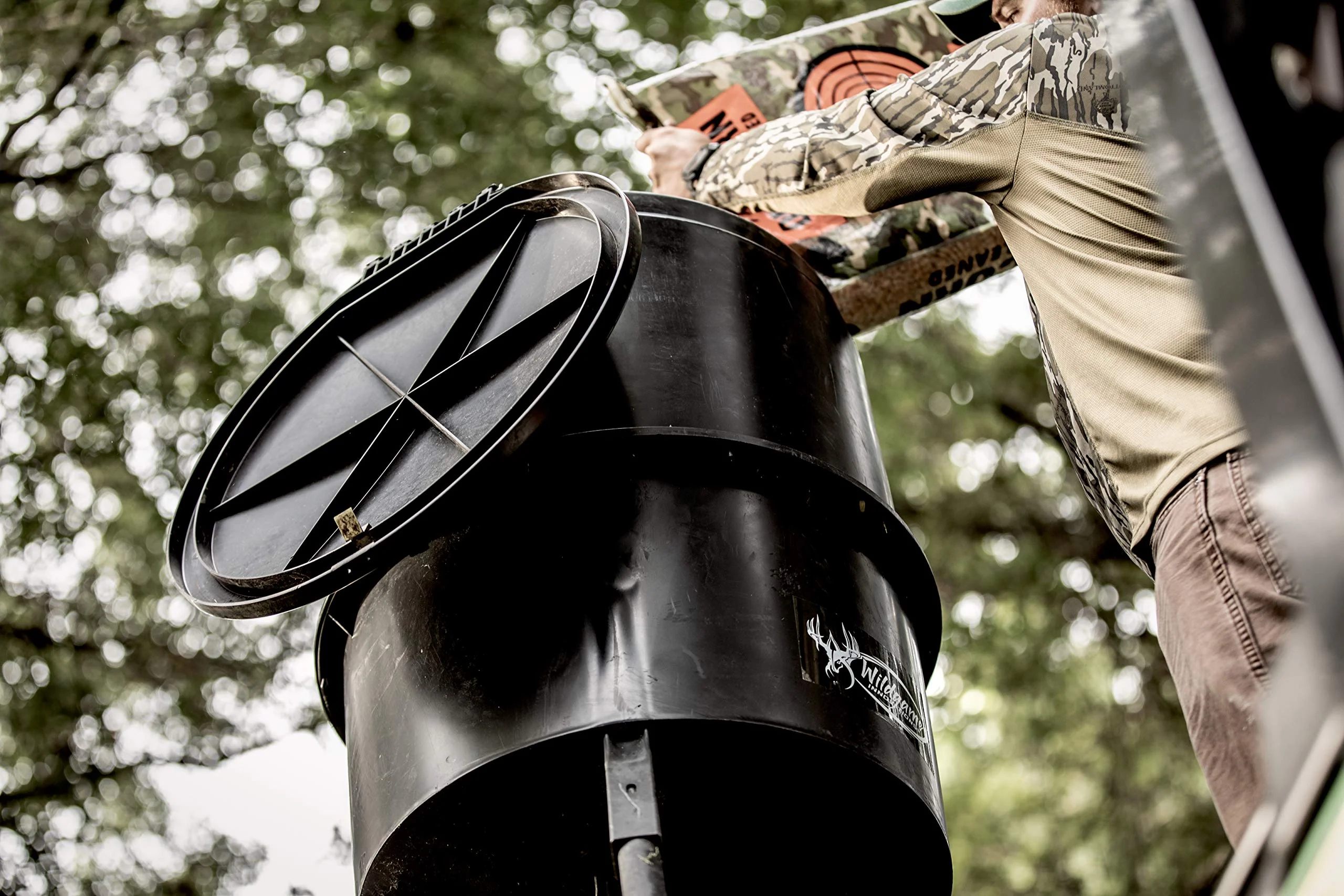 Wildgame Innovations Quick-Set 225 lb High-Capacity Game Feeder with Digital Timer