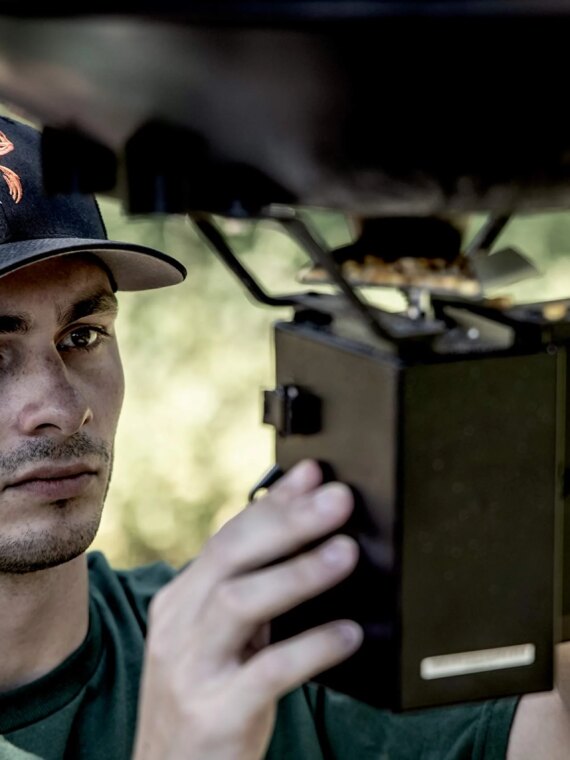 Wildgame Innovations Quick-Set 225 lb High-Capacity Game Feeder with Digital Timer