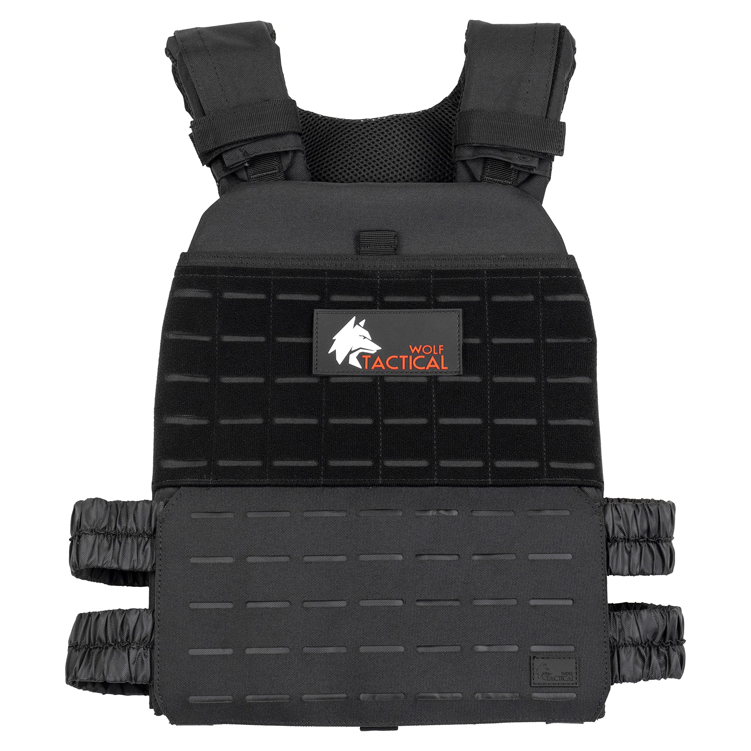 Wolf Tactical Adjustable Weighted Vest for Fitness Training, Breathable, Customizable, Heavy Duty, Fits XS-XL