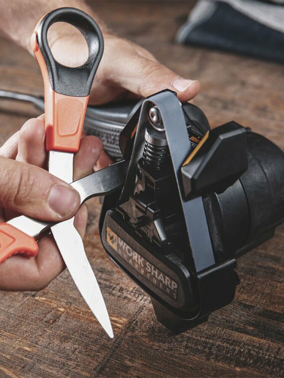 Work Sharp Mk.2 Knife & Tool Sharpener with Adjustable Angle Guide and Dual Speed Motor for All Blade Types