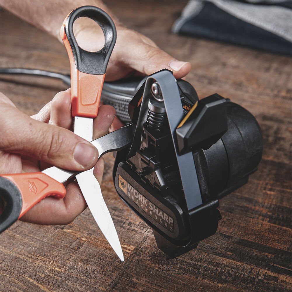 Work Sharp Mk.2 Knife & Tool Sharpener with Adjustable Angle Guide and Dual Speed Motor for All Blade Types