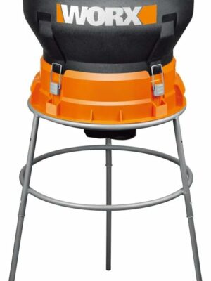 WORX 13 Amp Electric Leaf Mulcher, 53 Gallons/Min, 11:1 Mulch Ratio, Portable & Easy Assembly