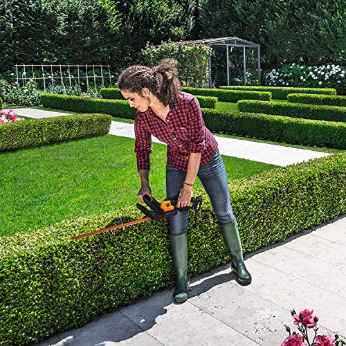 WORX 20V Cordless Hedge Trimmer, 22" Dual-Action Blades, Lightweight, PowerShare Compatible