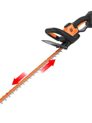 WORX 20V Cordless Hedge Trimmer, 22" Dual-Action Blades, Lightweight, PowerShare Compatible