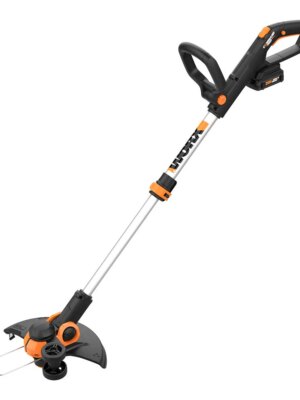 WORX WG163 GT 20V Cordless 12" Trimmer/Edger with Batteries & Charger, 2-in-1 Function, Instant Line Feed