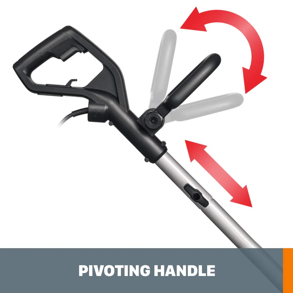 WORX WG896 12 Amp 2-in-1 Electric Lawn Edger & Trencher, 7.5" Blade, Adjustable Depth