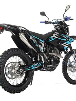 X-PRO Templar X 250cc Dirt Bike, Zongshen Engine, 6-Speed, LED Lights, Hydraulic Disc Brakes, 21″/18″ Alloy Wheels