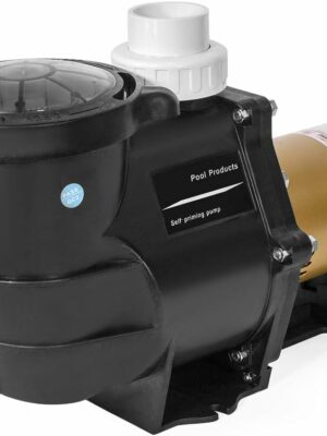 XtremepowerUS 2HP Variable Speed In-Ground Pool Pump, High Flow, 230V, Black, Corrosion-Proof, UL Certified