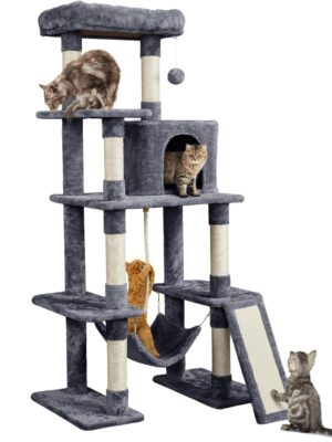 Yaheetech Large Multi-Level Cat Tree, 63 Inches Tall