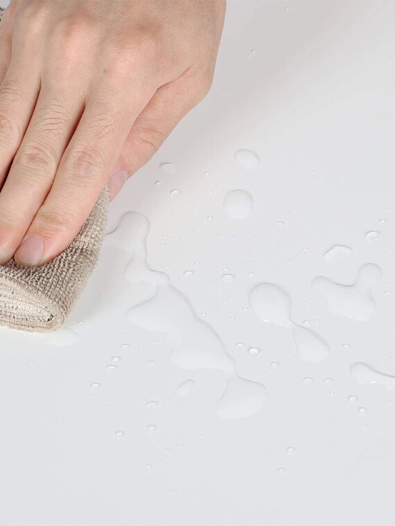 Yaheetech Wooden Bathroom Floor Cabinet with Adjustable Shelf, Ample Storage & Safety Features