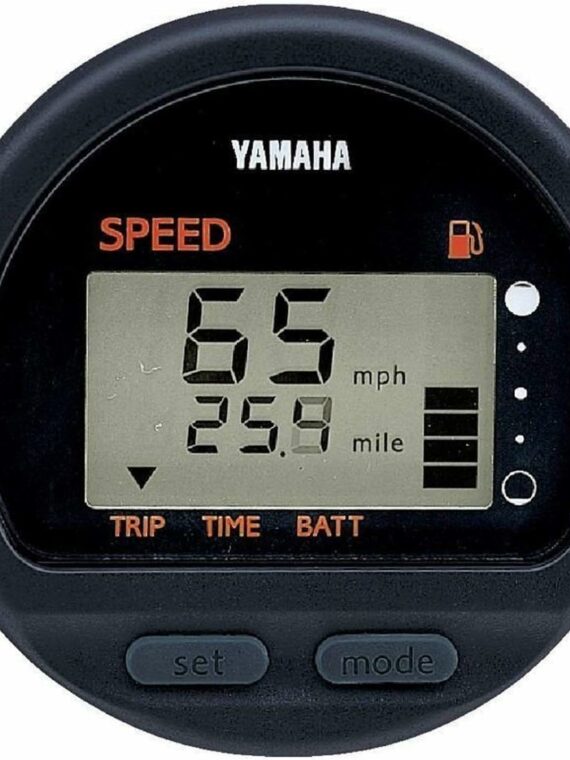 Yamaha OEM Multi-Function Outboard Speedometer Gauge 6Y5-83570-A0-00