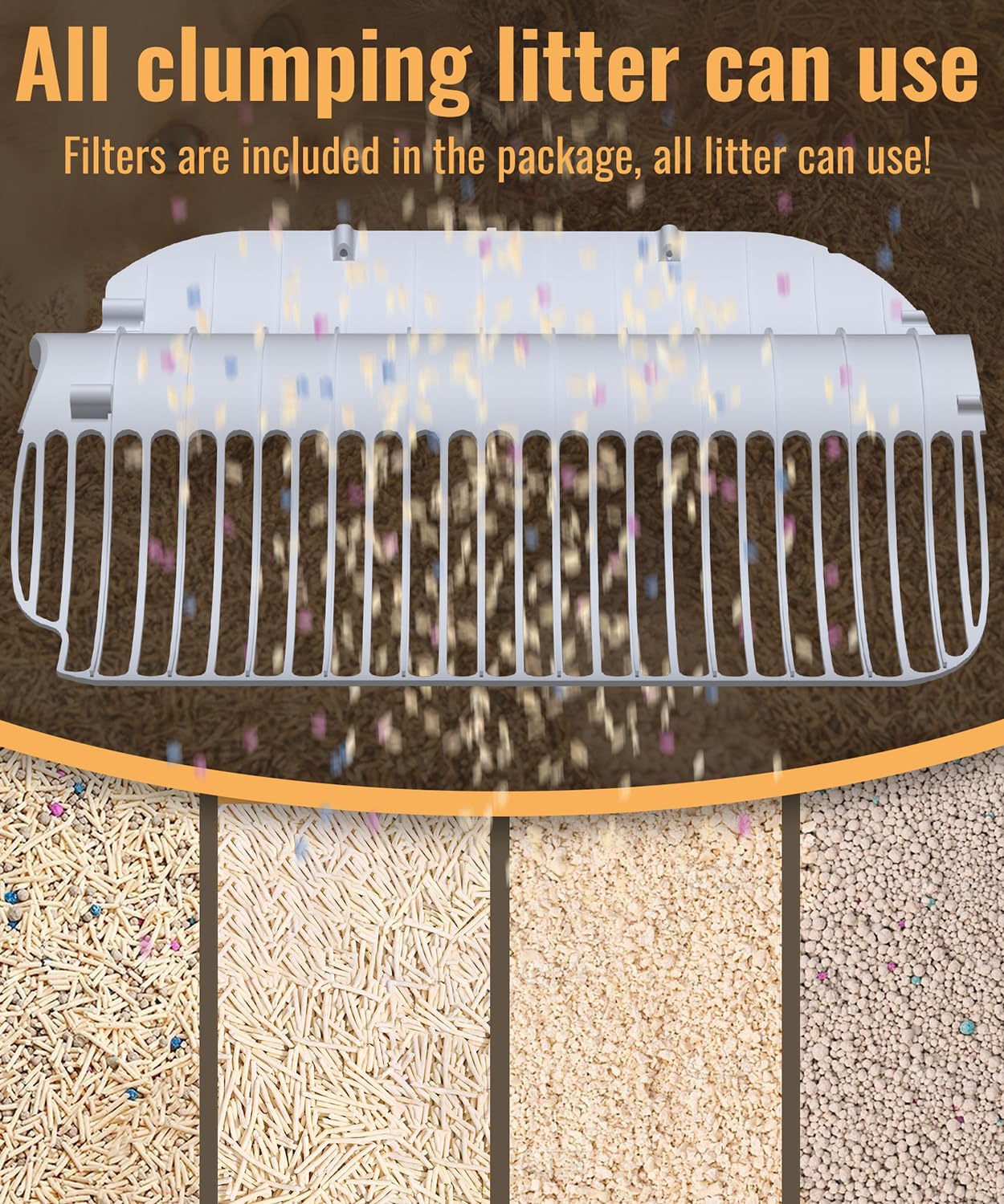 ZeaCotio Automated Self-Cleaning Litter Box, XX-Large, Big Grey, App-Controlled, Odor Control, Cat Safe, 95L Capacity